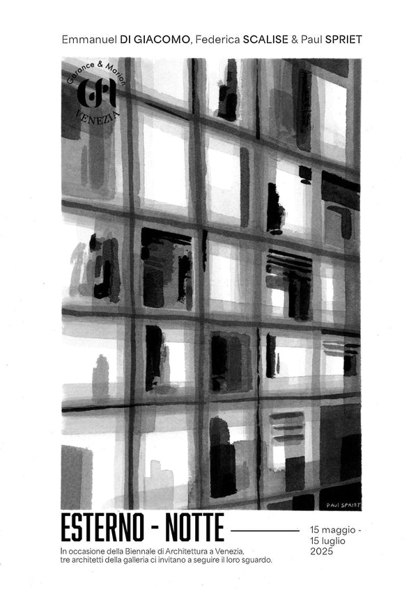Esterno-Notte, mostra di 3 architetti