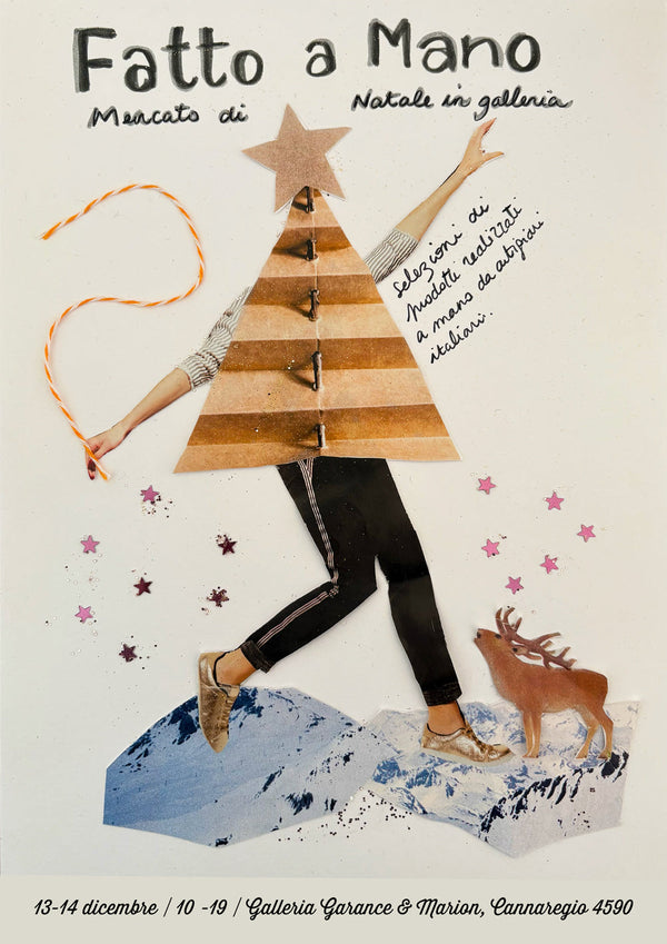 Fatto a mano, il primo mercato di Natale in galleria