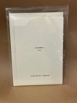 sewn card  "Io resisto"