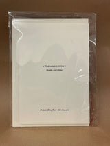 sewn card "Nonostante tutto"