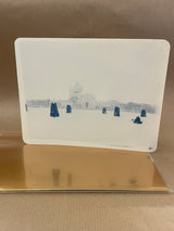 Cartolina cianotipo "Laguna Veneziana"