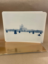 Cartolina cianotipo "Laguna Veneziana"