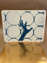 Cartolina cianotipo "Mano"