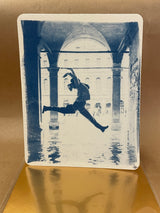 Cartolina cianotipo "Ballerina"