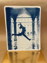 Cartolina cianotipo "Ballerina"