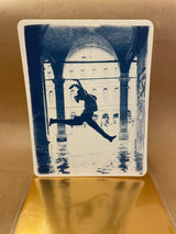 Cartolina cianotipo "Ballerina"