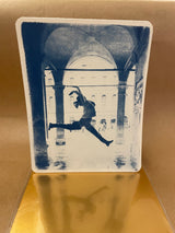 Cartolina cianotipo "Ballerina"