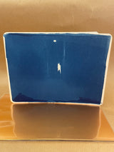 Cartolina cianotipo "Calle di notte"