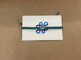 Blue bracelet