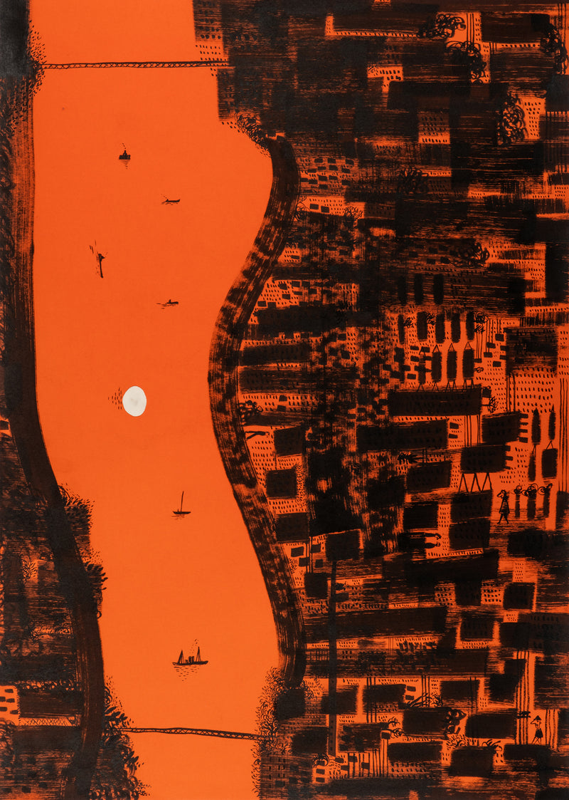 Manhattan Moon - œuvre originale