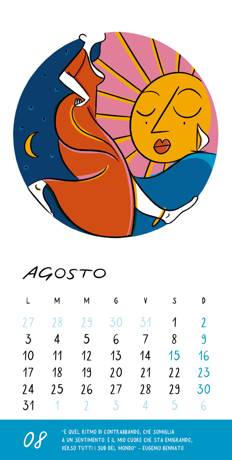 Calendar Viaggi Disorganizzatii - Giulia Serafin