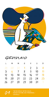 Calendar Viaggi Disorganizzatii - Giulia Serafin