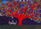 La tavola all'ombra del grande albero