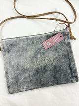 "Audace" Velvet Clutch