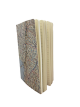 Medium notepad  "blue map"