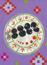 Spiedini di tizzone ardente in salsa lavica
