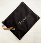 "Vintage" Velvet Clutch
